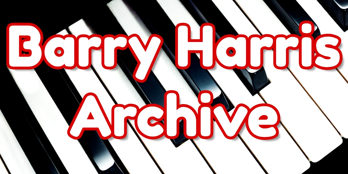 barry harris jazz workshop pdf writer